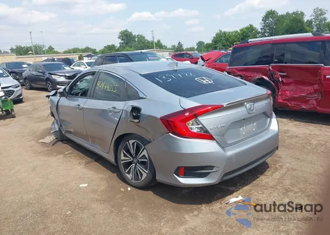 2016 Honda Civic Ex-T из США, поврежденный, VIN 19XFC1F36GE009425